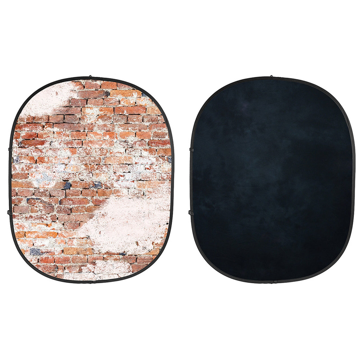 Savage CB184-KIT Collapsible Background Weathered Brick/Black 5 x 7-Feet Kit