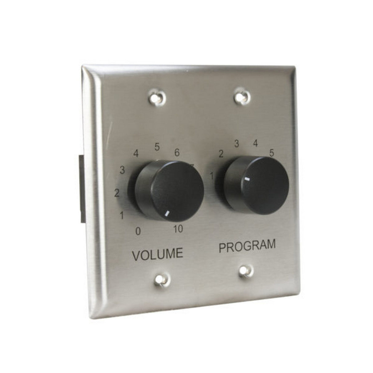 Lowell CS650-SS 6-Source Program Selector Switch with Volume Control Single Unit