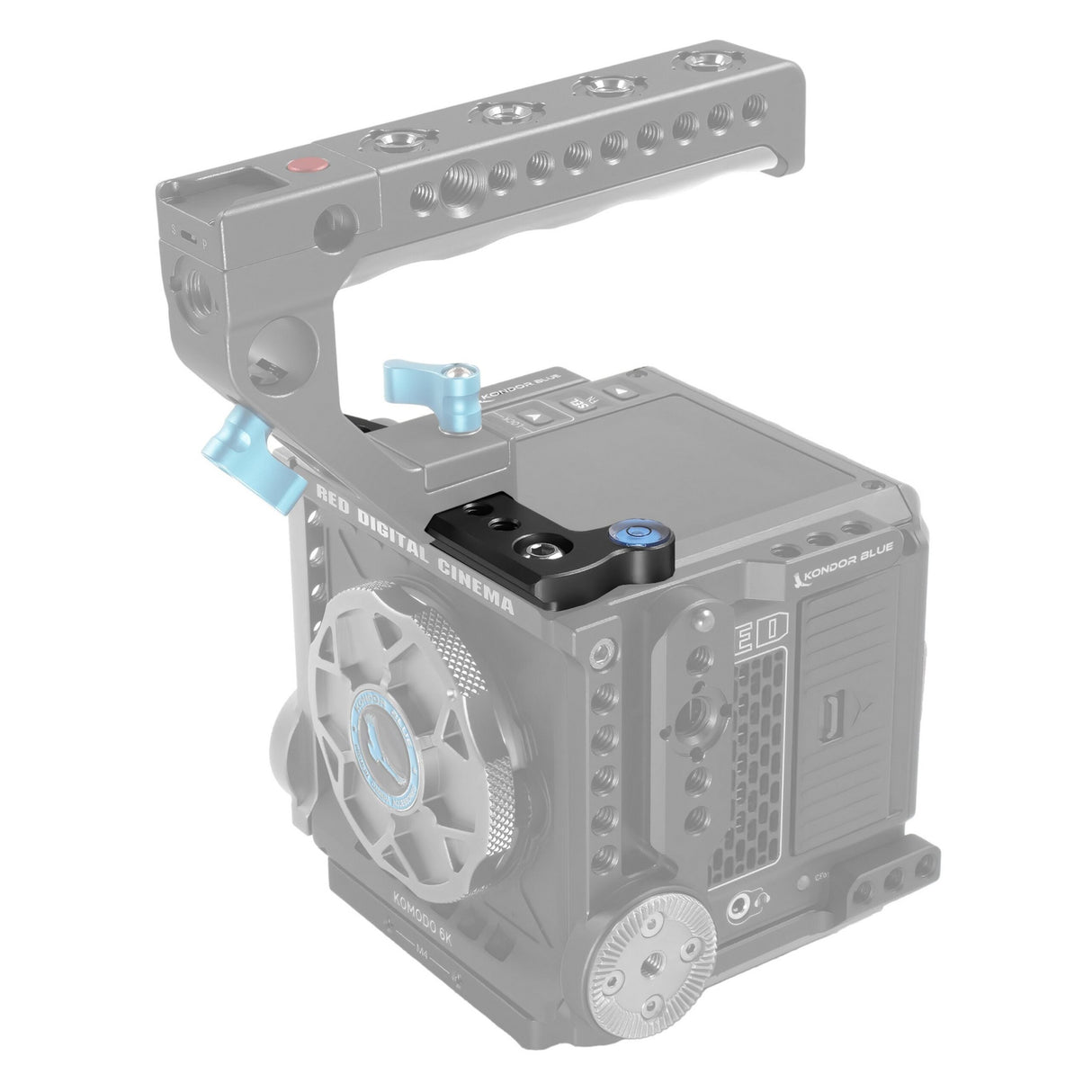 Kondor Blue Komodo Top Plate Black