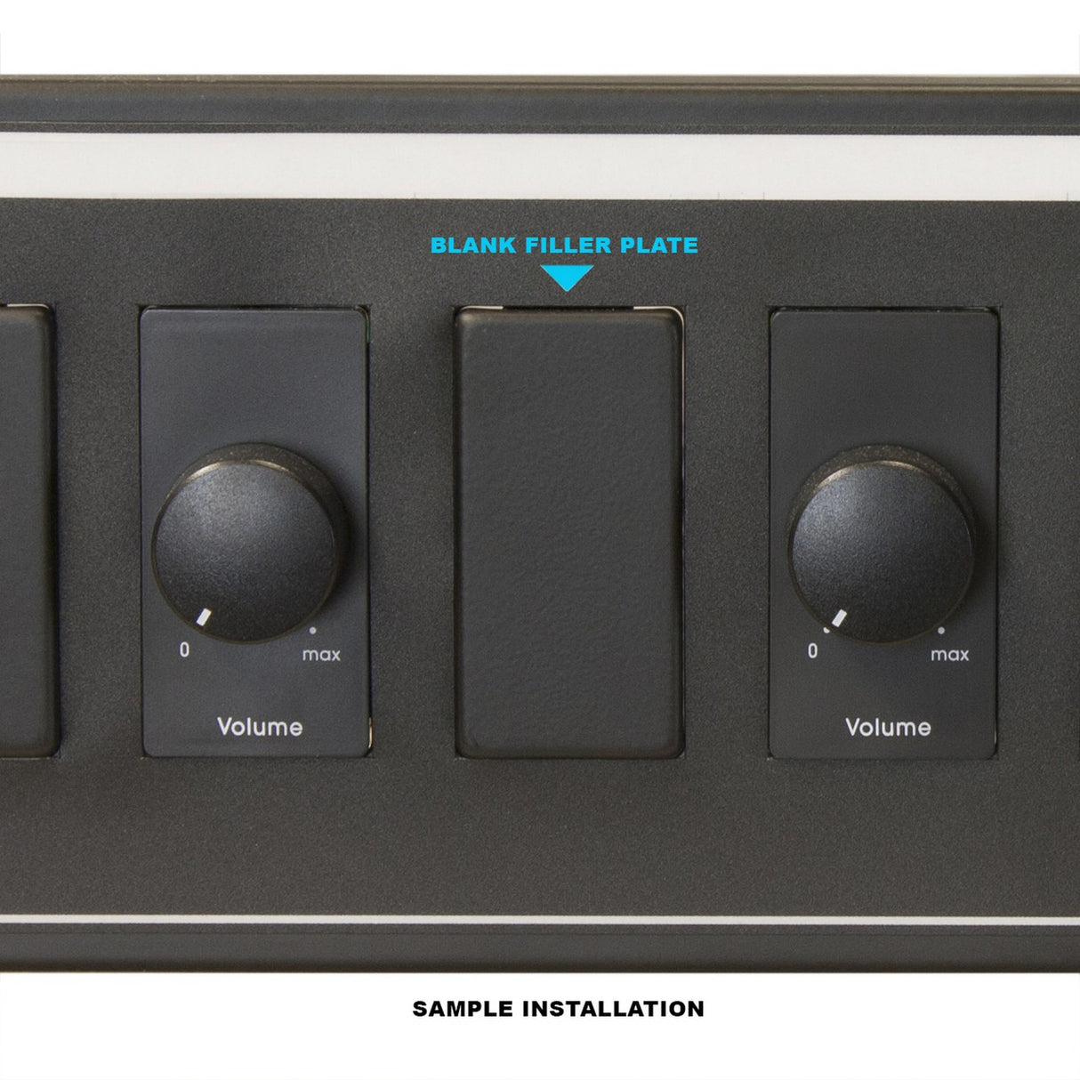 Lowell DBB-100 Black Filler Plates 100 Pack