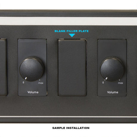 Lowell DBB-100 Black Filler Plates 100 Pack