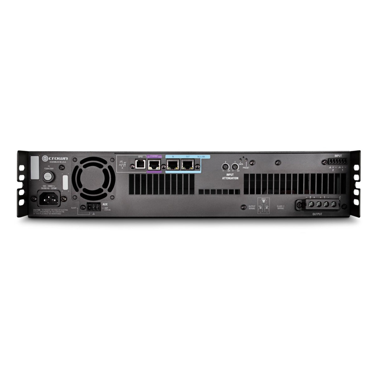 Crown DCi 2|600N 2 Channel BLU Link Power Amplifier 600W
