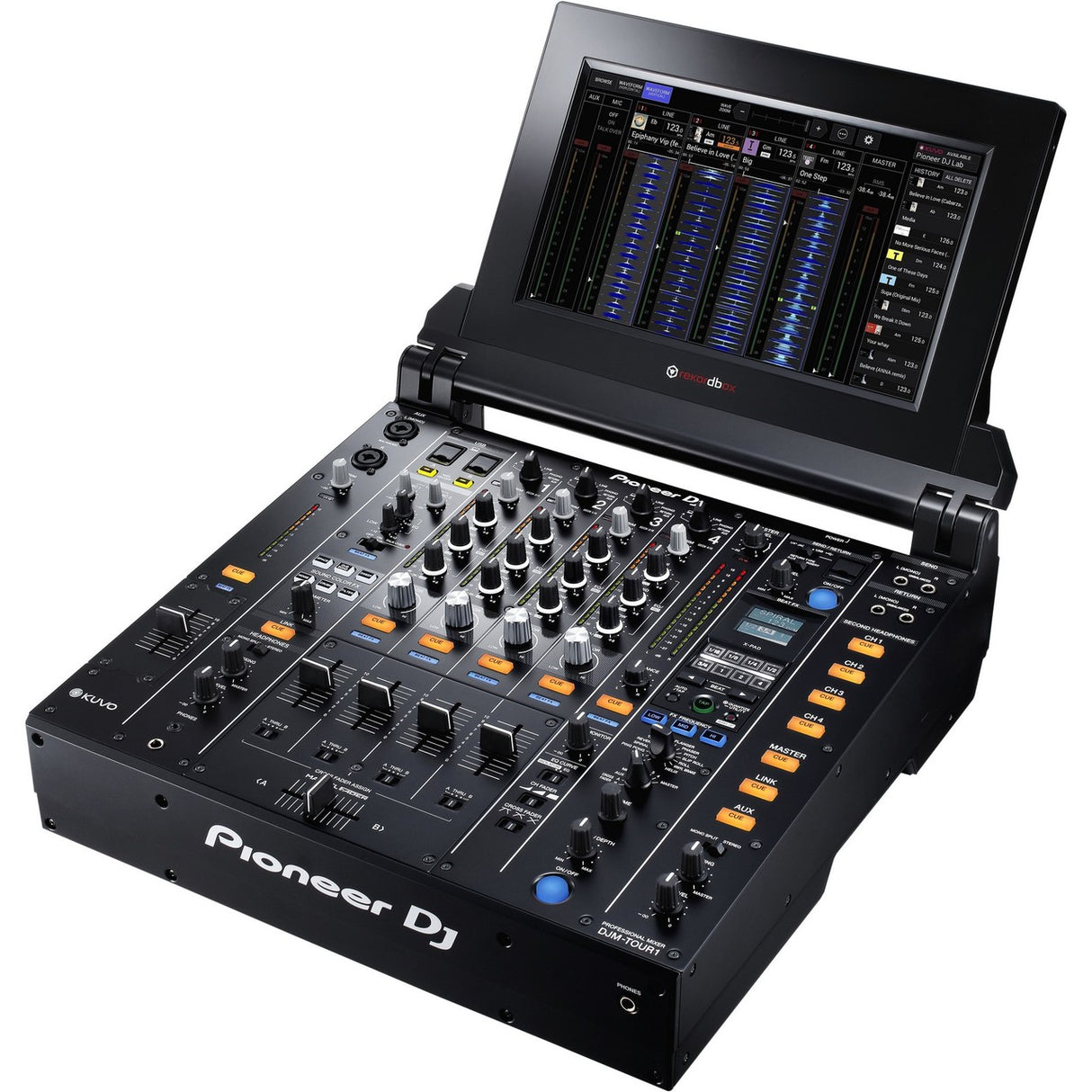 Pioneer DJM-TOUR1 Foldout Touch Screen 4 Channel TOUR Digital Mixer