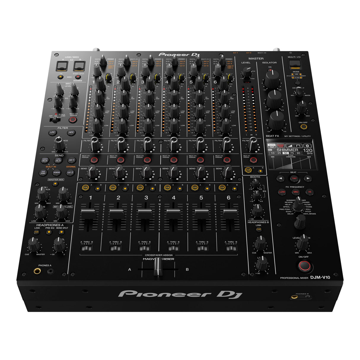 Pioneer DJ DJM-V10 6-Channel Professional DJ Mixer