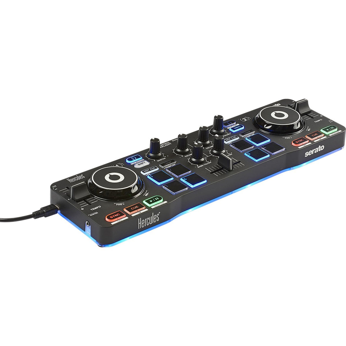 Hercules DJStarter Kit Kit with Starlight DJ Monitor 32 HDP DJ M40.1 and Serato DJ Intro
