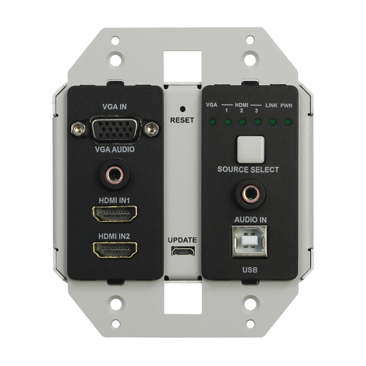 DigitaLinx DL-ARK-3H1VC 4K 10.2G 4 x 1 HDBaseT Advanced Room Kit