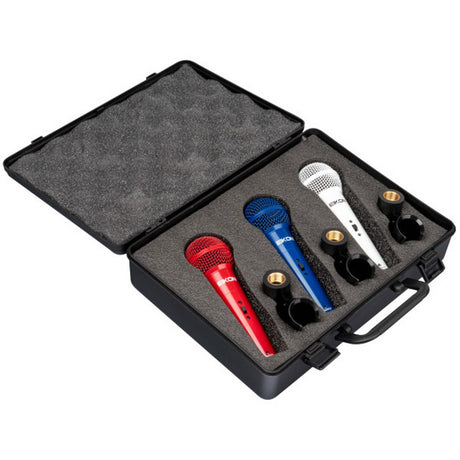 EIKON DM800COLORKIT Cardioid Dynamic Microphone Color Kit