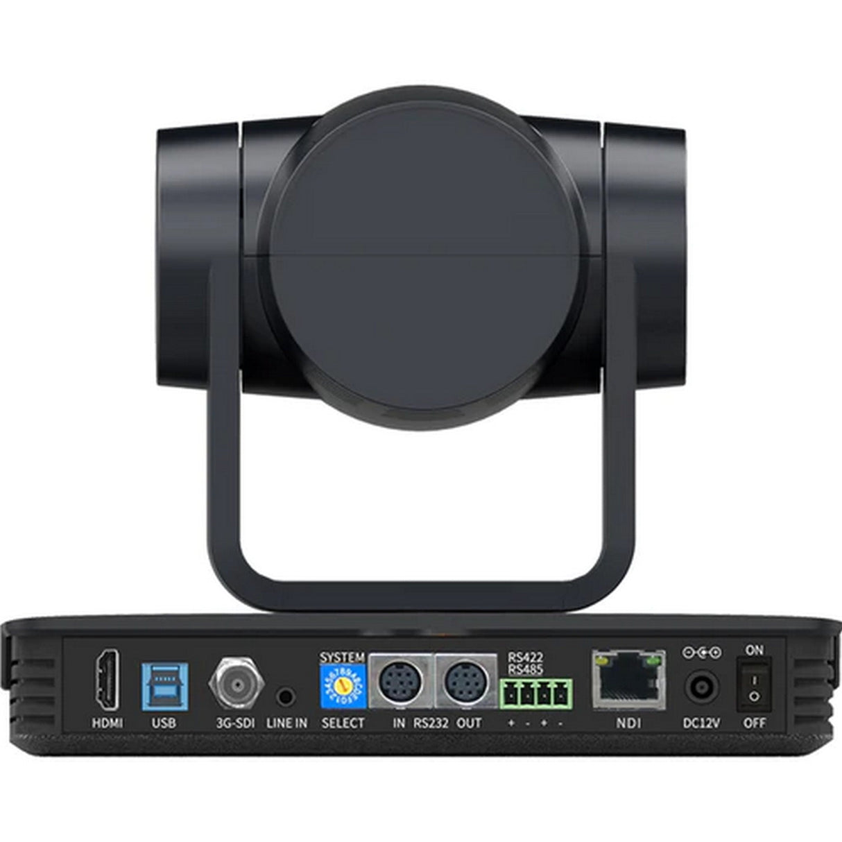 DVDO DVDO-C4-1-NDI-B HD PTZ AI NDI Camera with HDMI/IP/3G-SDI/USB 3.0 Black