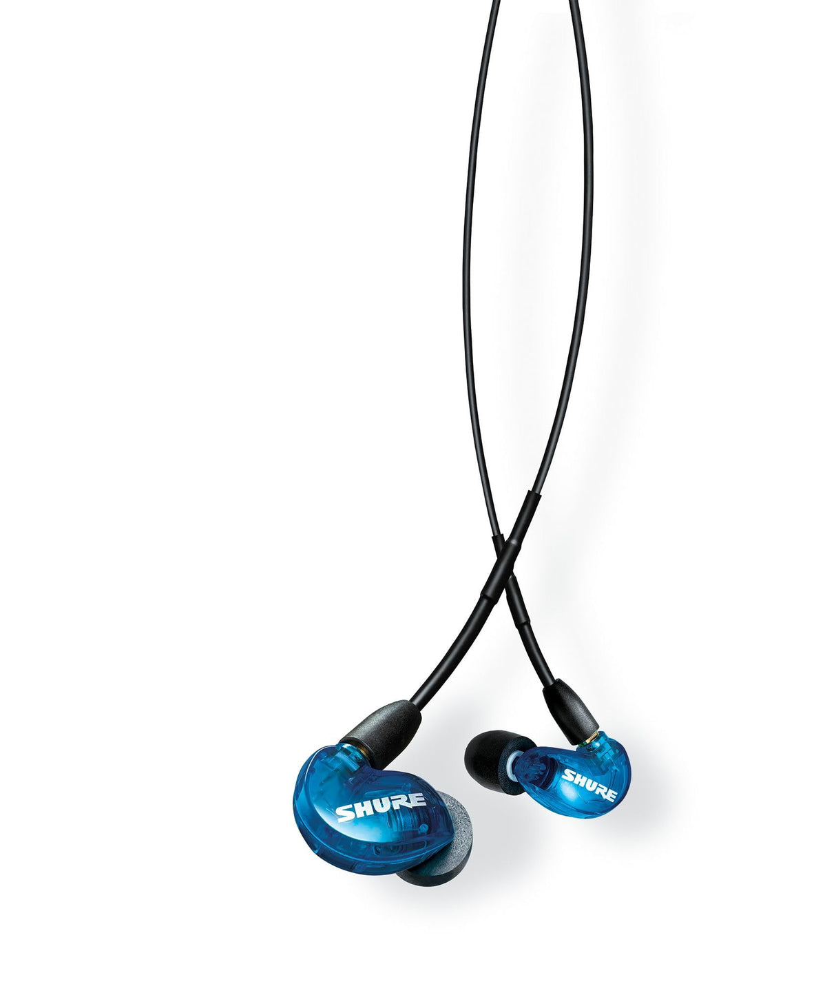 Shure AONIC 215 SE215DYBL + UNI Wired Sound Isolating In-Ear Headphone Blue (Used) - used