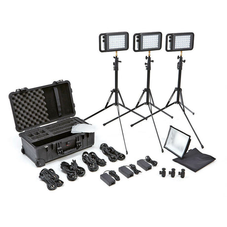 Litepanels Lykos + Bi-Color LED 3200-5600K Flight Kit