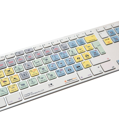 Editors Keys Dedicated Keyboard for Adobe Premiere CC | Apple Shortcut Wired Keyboard