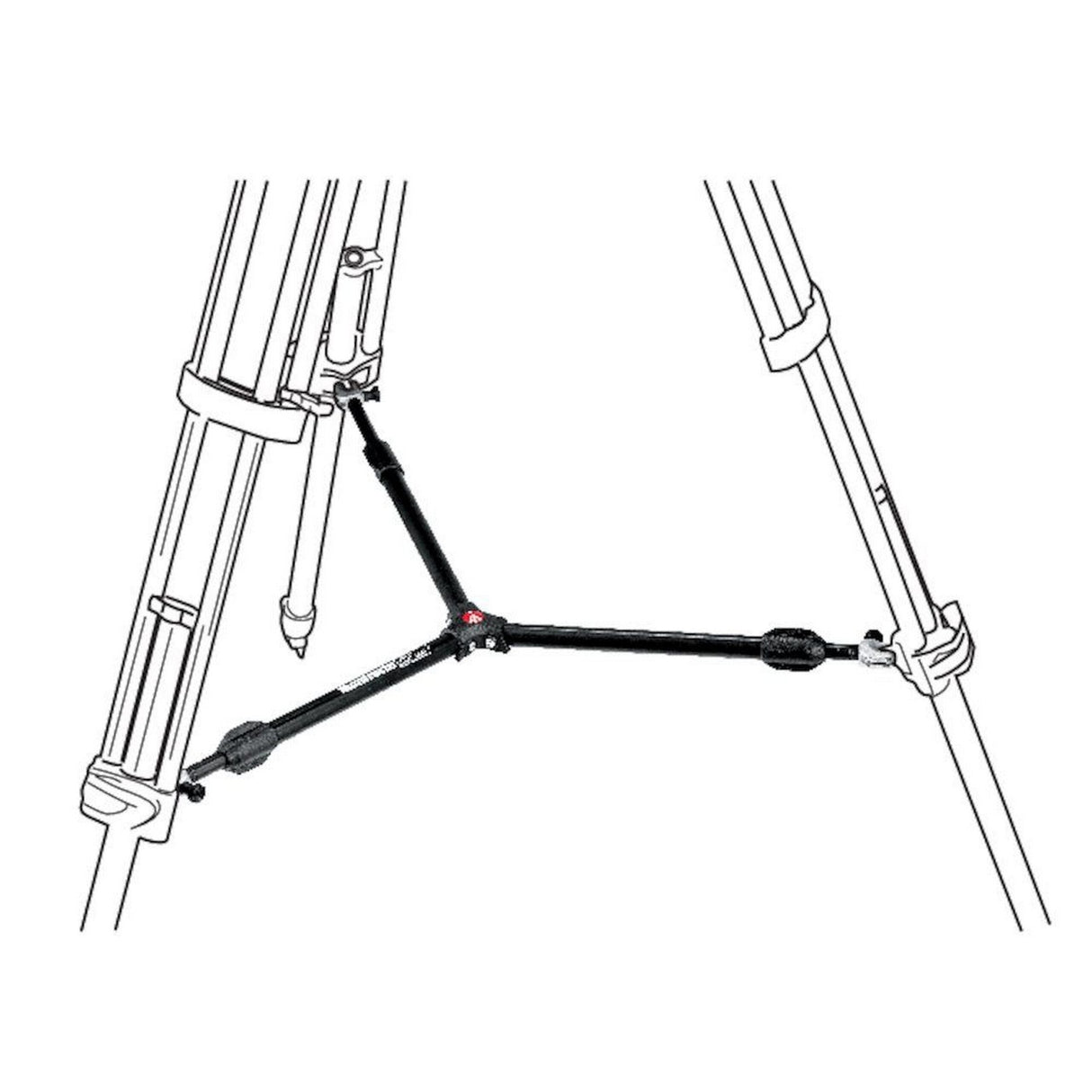 Manfrotto 537SPRB Mid Level Spreader