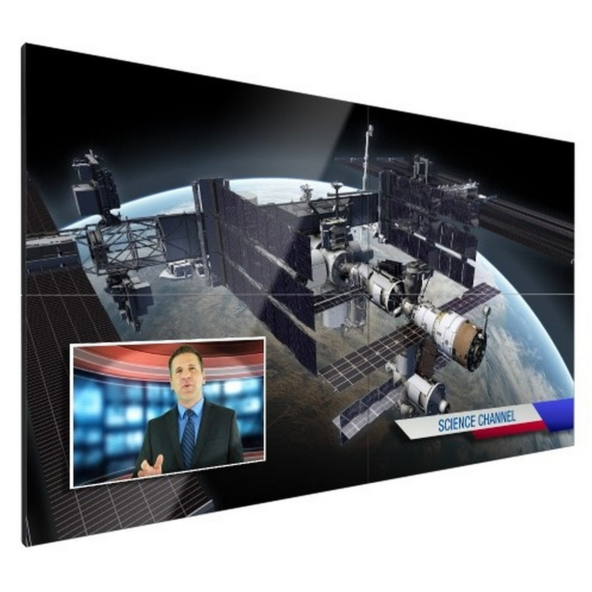 Christie FHD553-XE-R 55 Inch 1080p Remote Power Supply LCD Panel