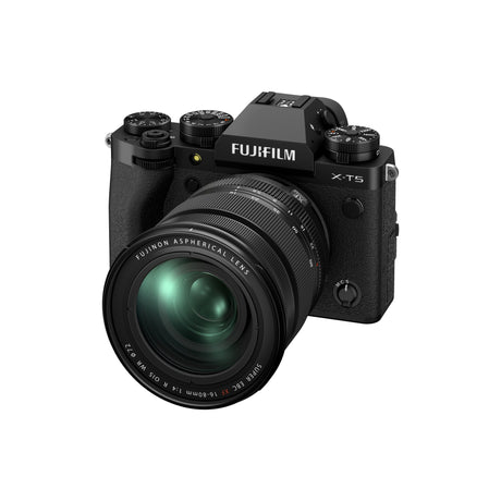 Fujifilm X-T5 Mirrorless Camera with 16-80mm Lens, Black