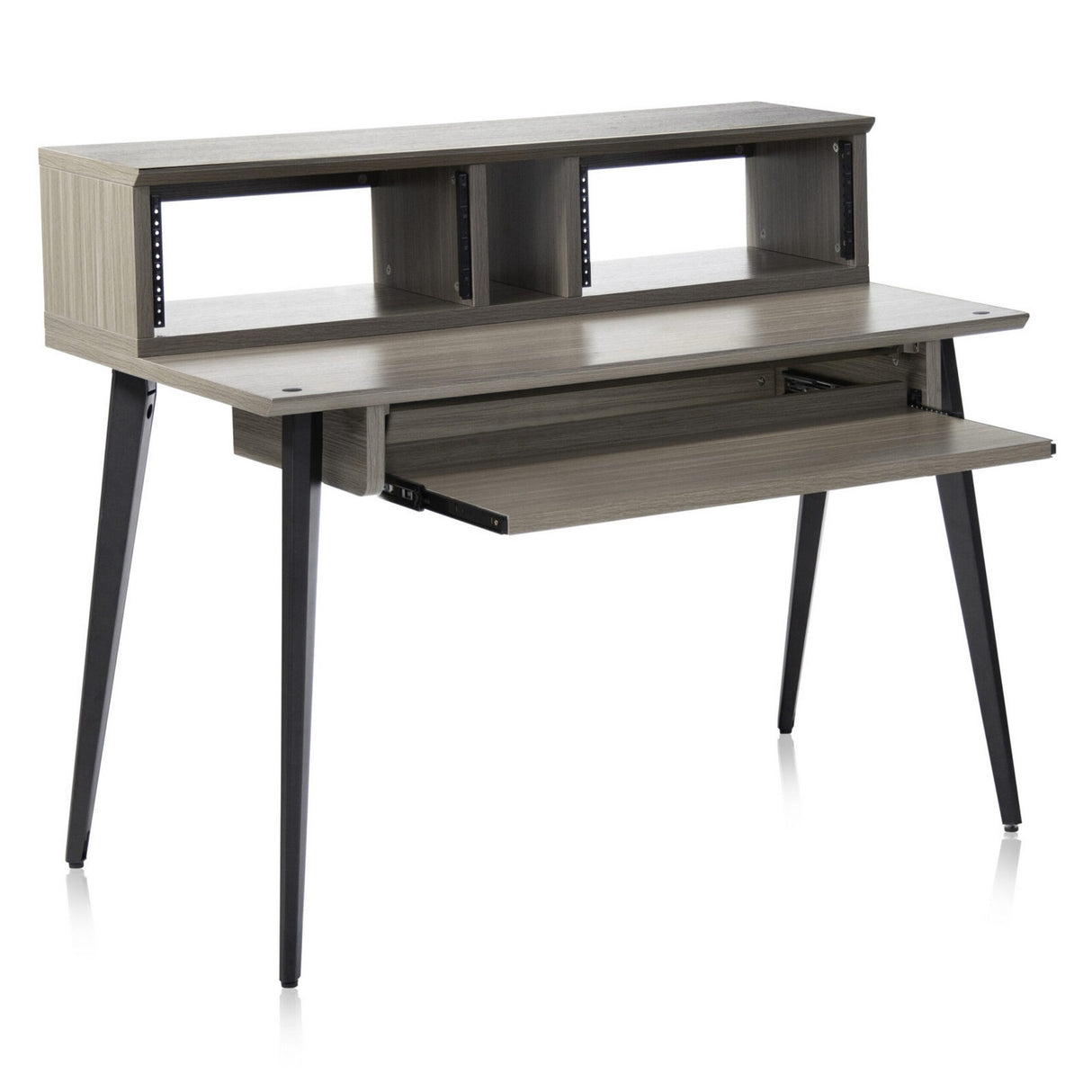 Gator GFW-ELITEDESK-GRY Elite Series Furniture Desk Driftwood Grey Finish
