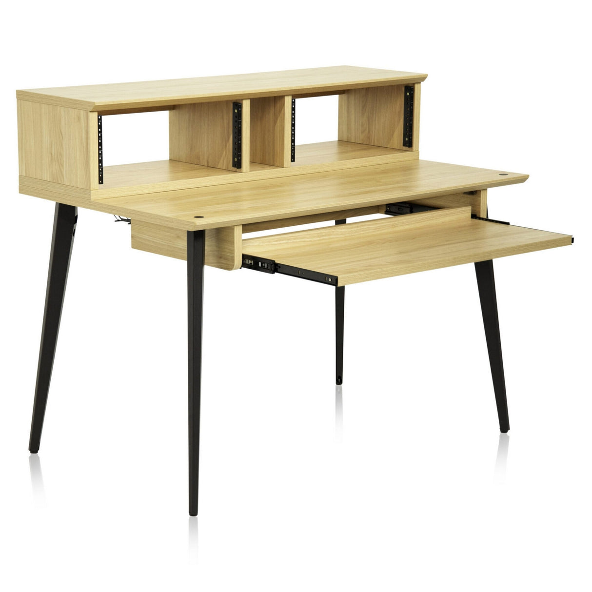 Gator GFW-ELITEDESK-MPL Elite Series Furniture Desk Natural Maple Matte Finish