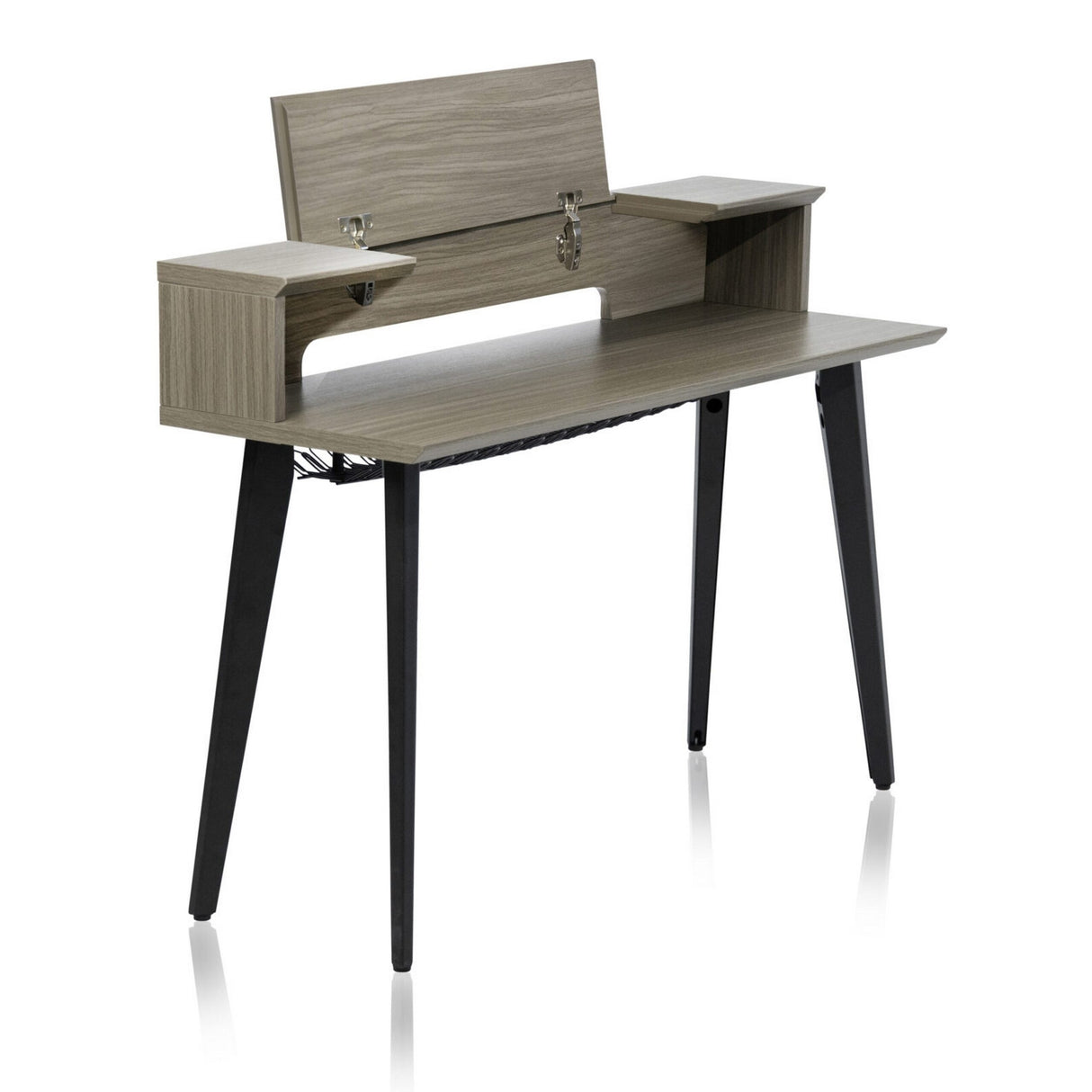 Gator GFW-ELITEKEYTBL61-GRY Elite Series Furniture for 61 Note Keyboard Driftwood Grey Finish