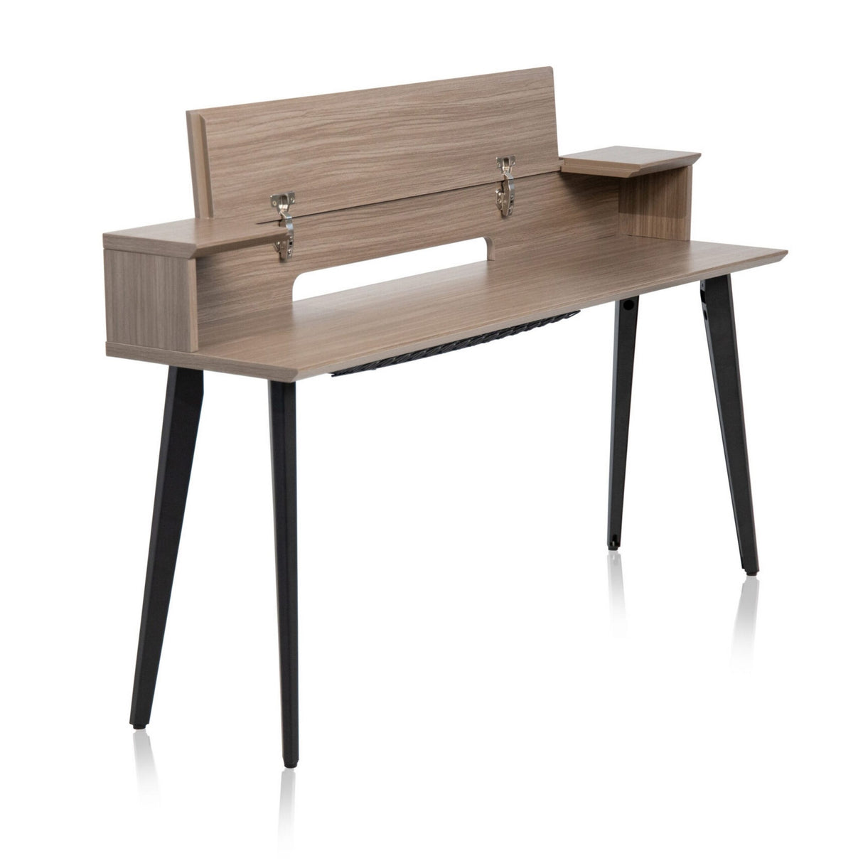 Gator GFW-ELITEKEYTBL88-GRY Elite Series Furniture for 88 Note Keyboard Driftwood Grey Finish