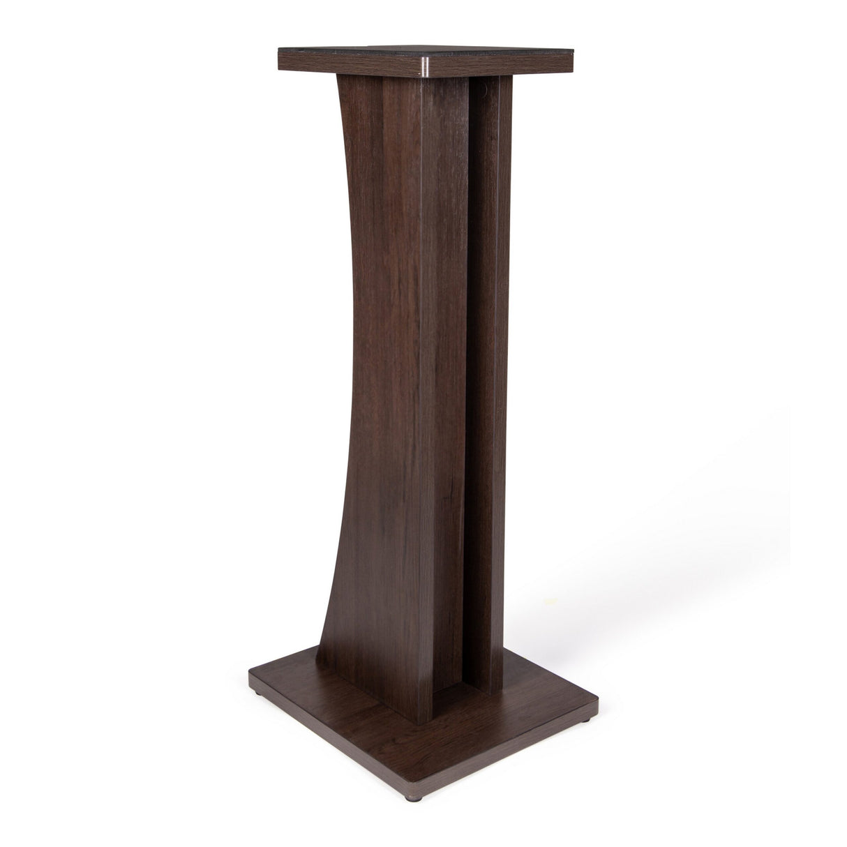 Gator GFW-ELITESPKSTMN-BRN Frameworks Elite Series Floor-Standing Studio Monitor Speaker Stands Dark Walnut Brown Pair