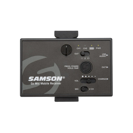 Samson Go Mic Mobile Wireless Lavalier Microphone System for Mobile Video