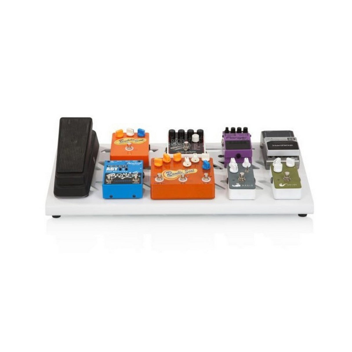 Gator Cases GPB-BAK-WH Large Pedal Board with Carry Bag White