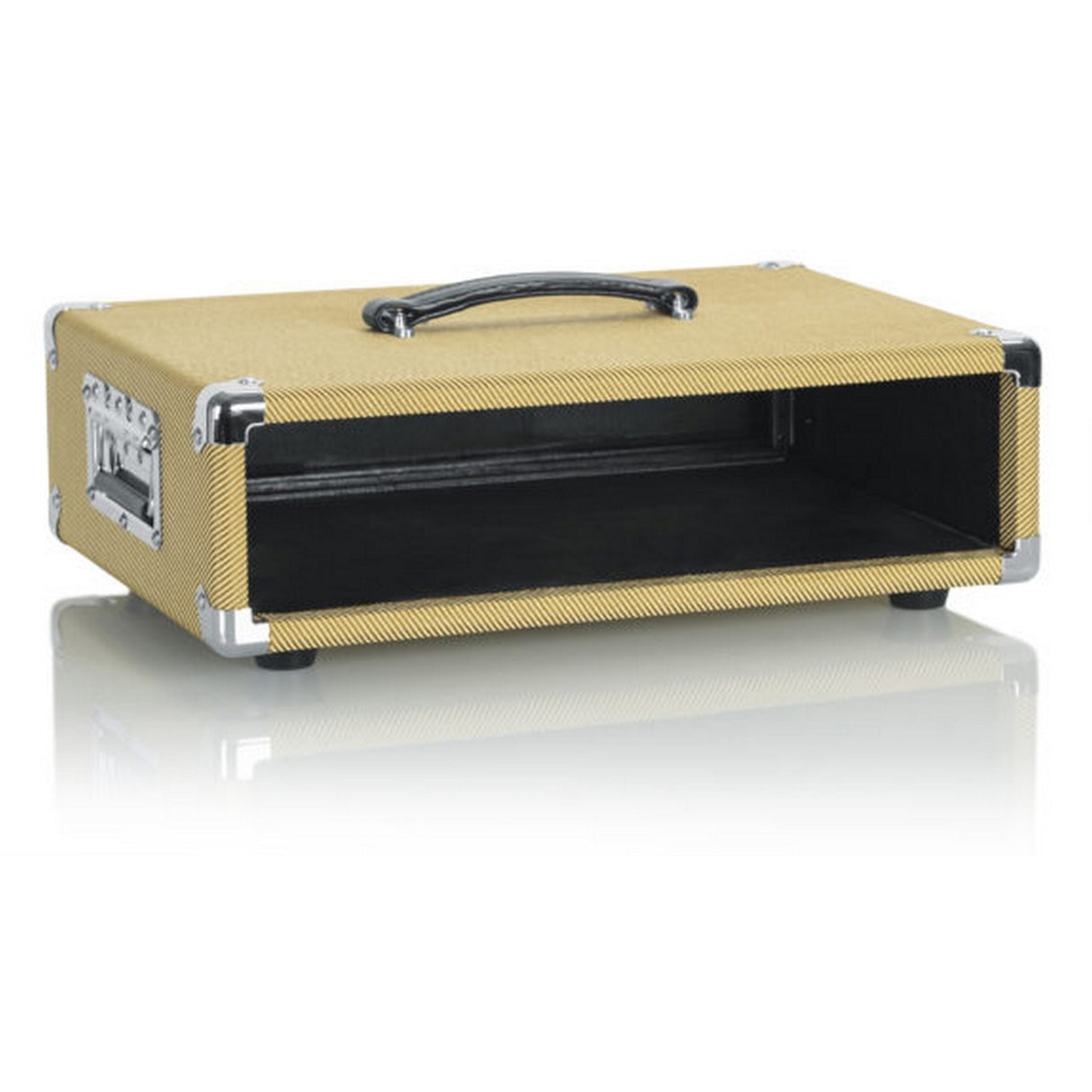 Gator Cases GR-RETRORACK-2TW Vintage Amp Vibe Rack Case 2U Tweed