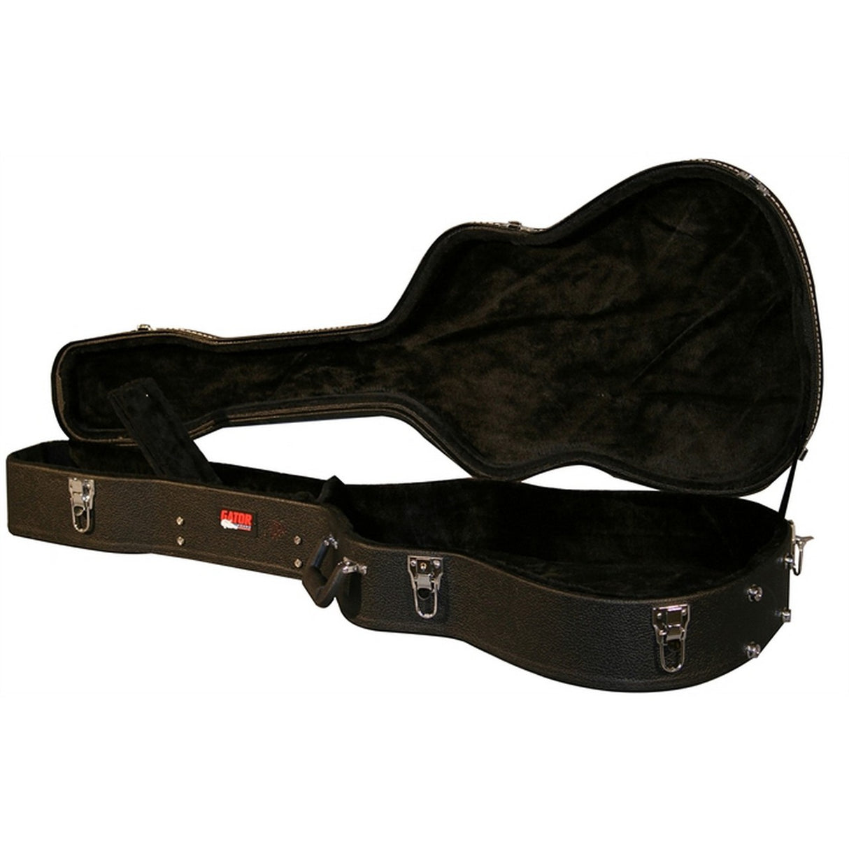 Gator Cases GWE-DREAD 12 Hard Shell Wood Case for Dreadnought 12 String Guitars - accessories