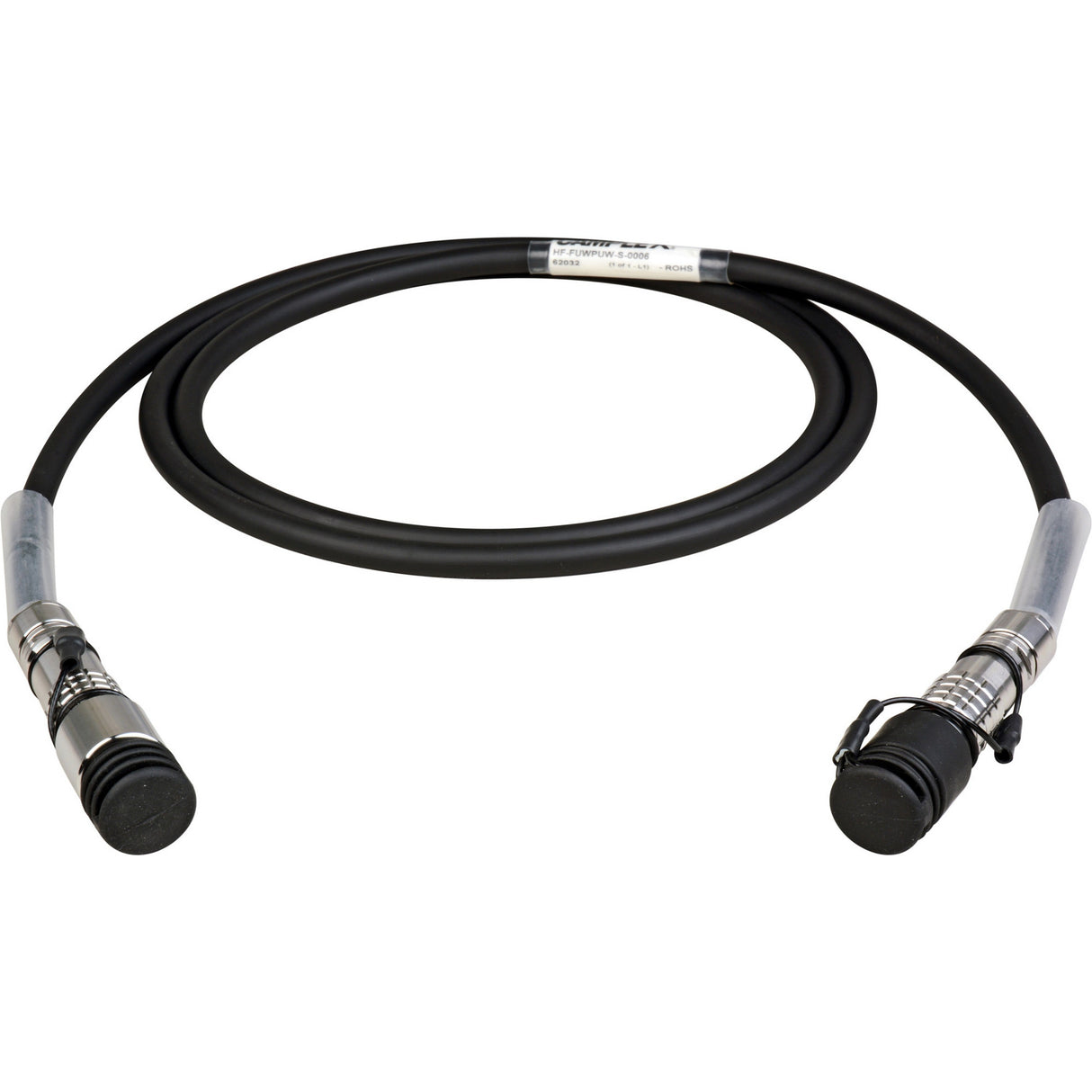 Camplex HF-FUWPUW-S-0025 LEMO FUW-PUW Indoor Studio SMPTE Fiber Camera Cable 25-Foot