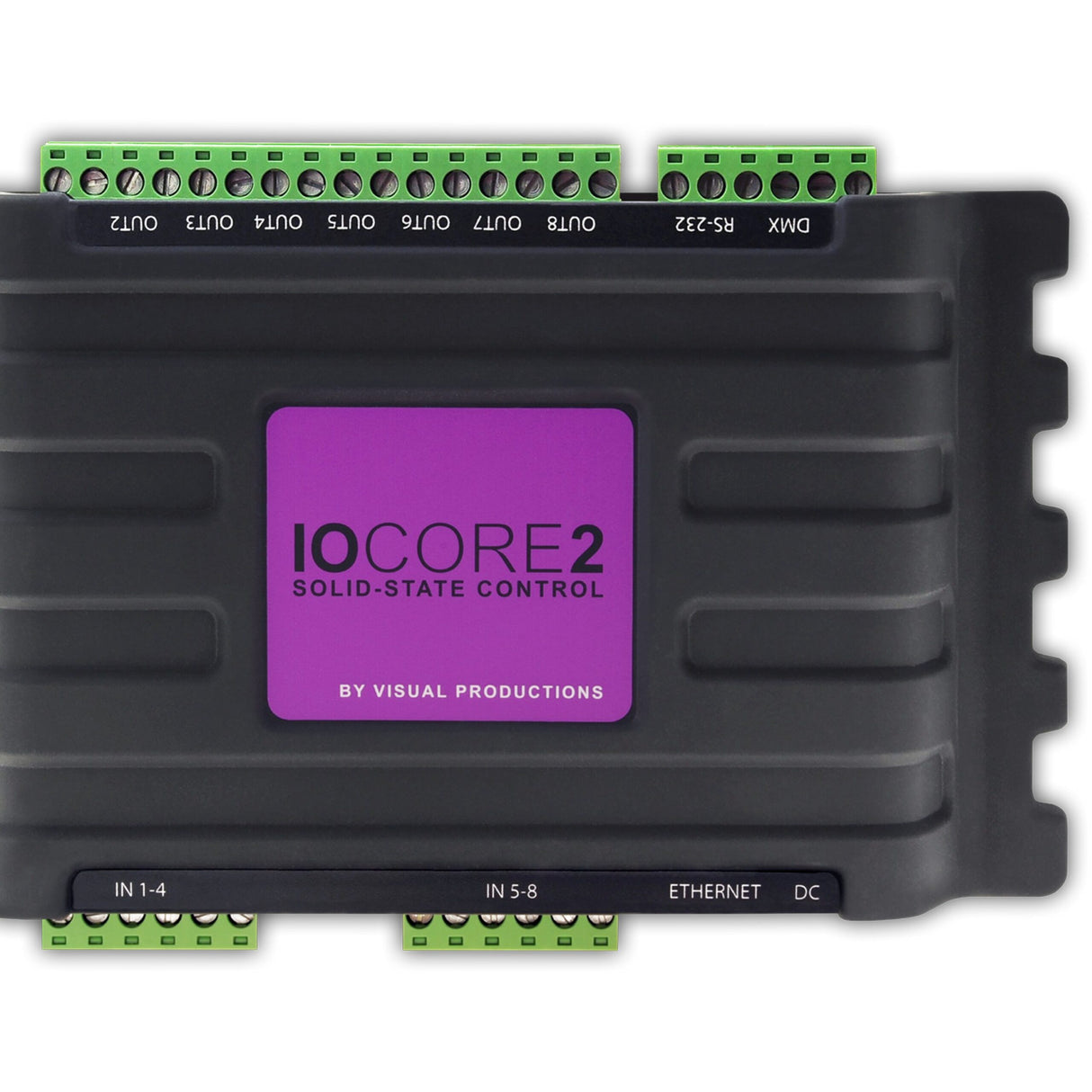Visual Productions IoCore2 GPI + GPO Interface with RS-232 and DMX