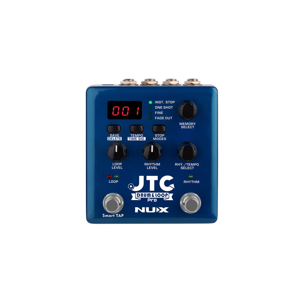Nux JTC Drum and Loop Pro Dual Switch Effects Pedal