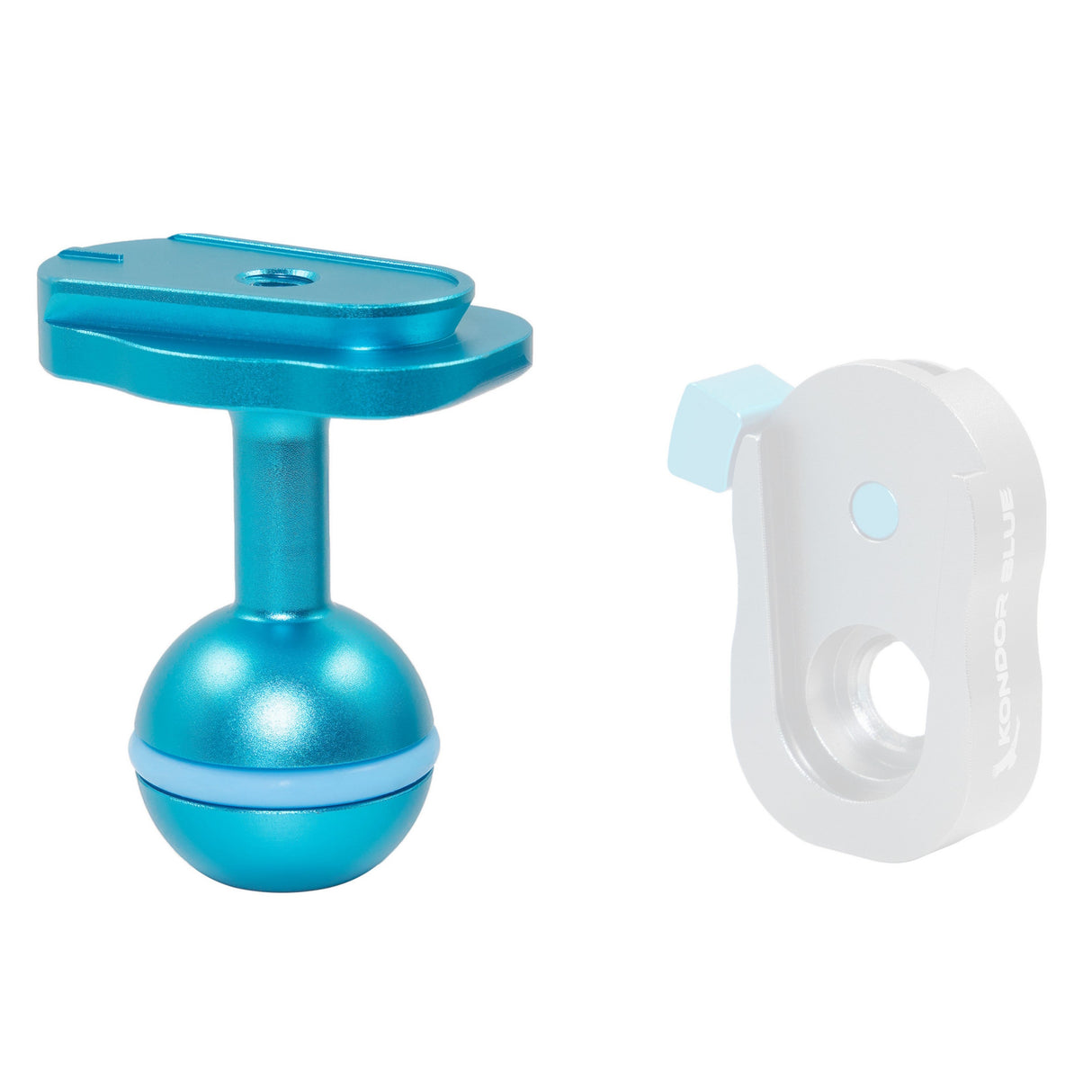 Kondor Blue Mini Quick Release to Ball Head for Magic Arms