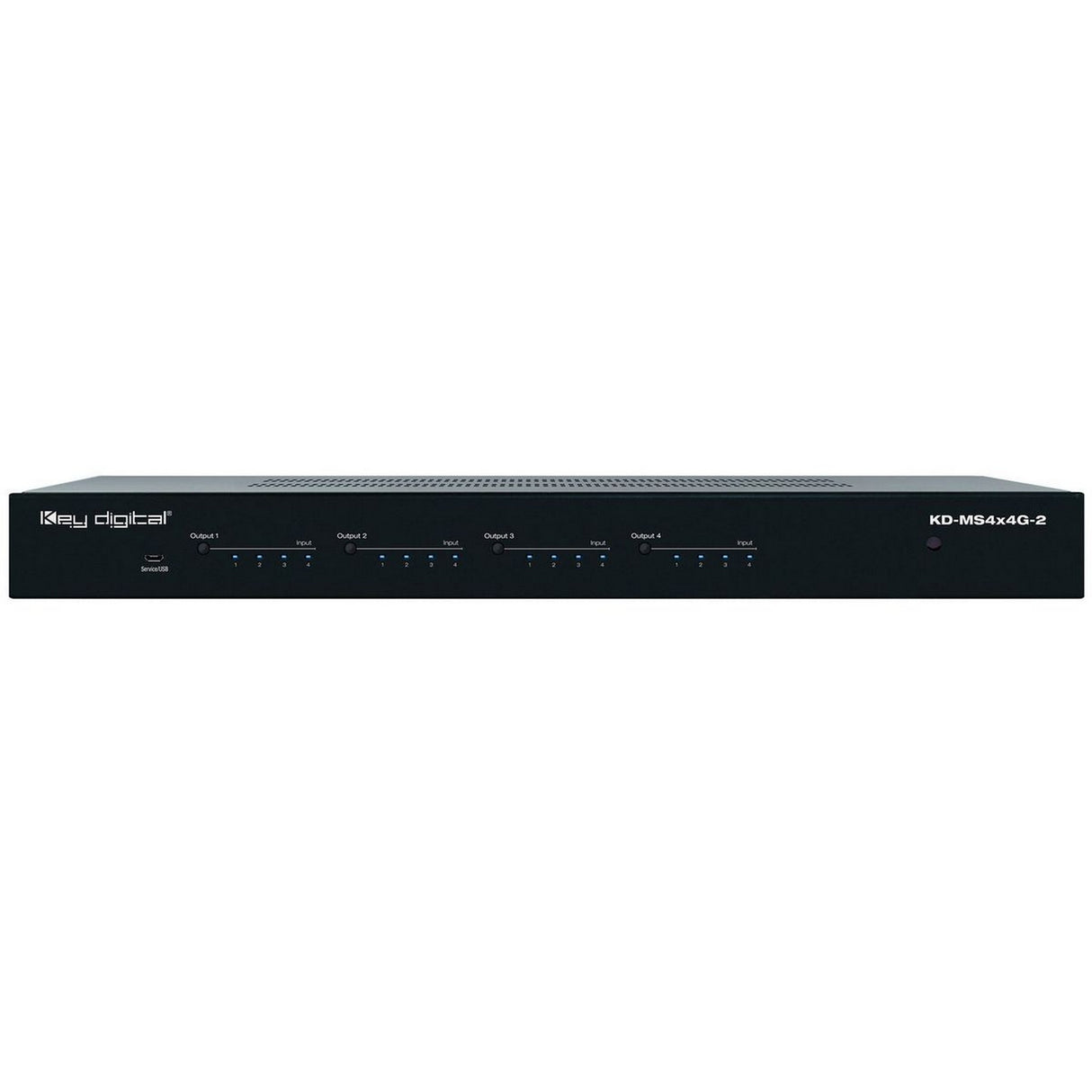 Key Digital KD-MS4x4G-2 4 x 4 4K 18G HDMI Matrix Switch
