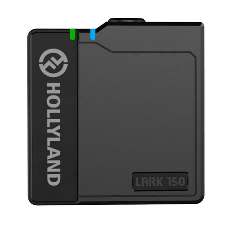 Hollyland LARK 150 Clip-on Wireless Microphone Transmitter, Black