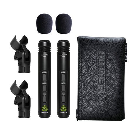 Lewitt LCT 140 AIR Stereo Matched Cardioid Microphone Pair