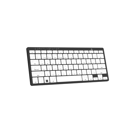 Logickeyboard LKB-BRAILLE-BTPC-US Braille Bluetooth PC Keyboard, US English