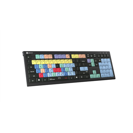 Logickeyboard LKB-CBASE-A2PC-US Steinberg Cubase/Nuendo PC Astra 2 Backlit Shortcut Keyboard