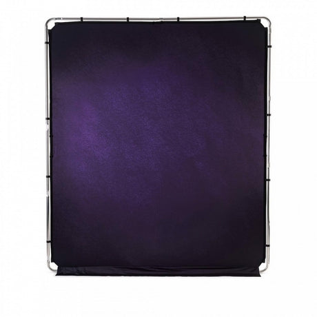 Manfrotto LL LB7938 EzyFrame Vintage Background, 6.5 x 7.5 Foot, Aubergine