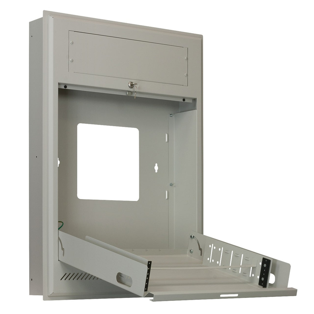 Lowell LTR-220R Rack-Wall Tiltout 2U Recessed
