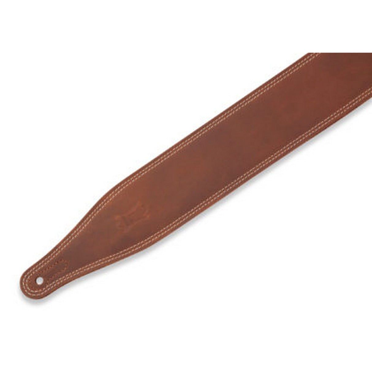 Levy’s 25-Inch Wide Garment Leather Guitar Strap Brown - accessories