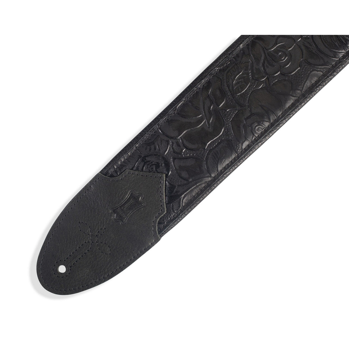 Levy’s Sundance Line Palm Jade Guitar Strap Black - accessories