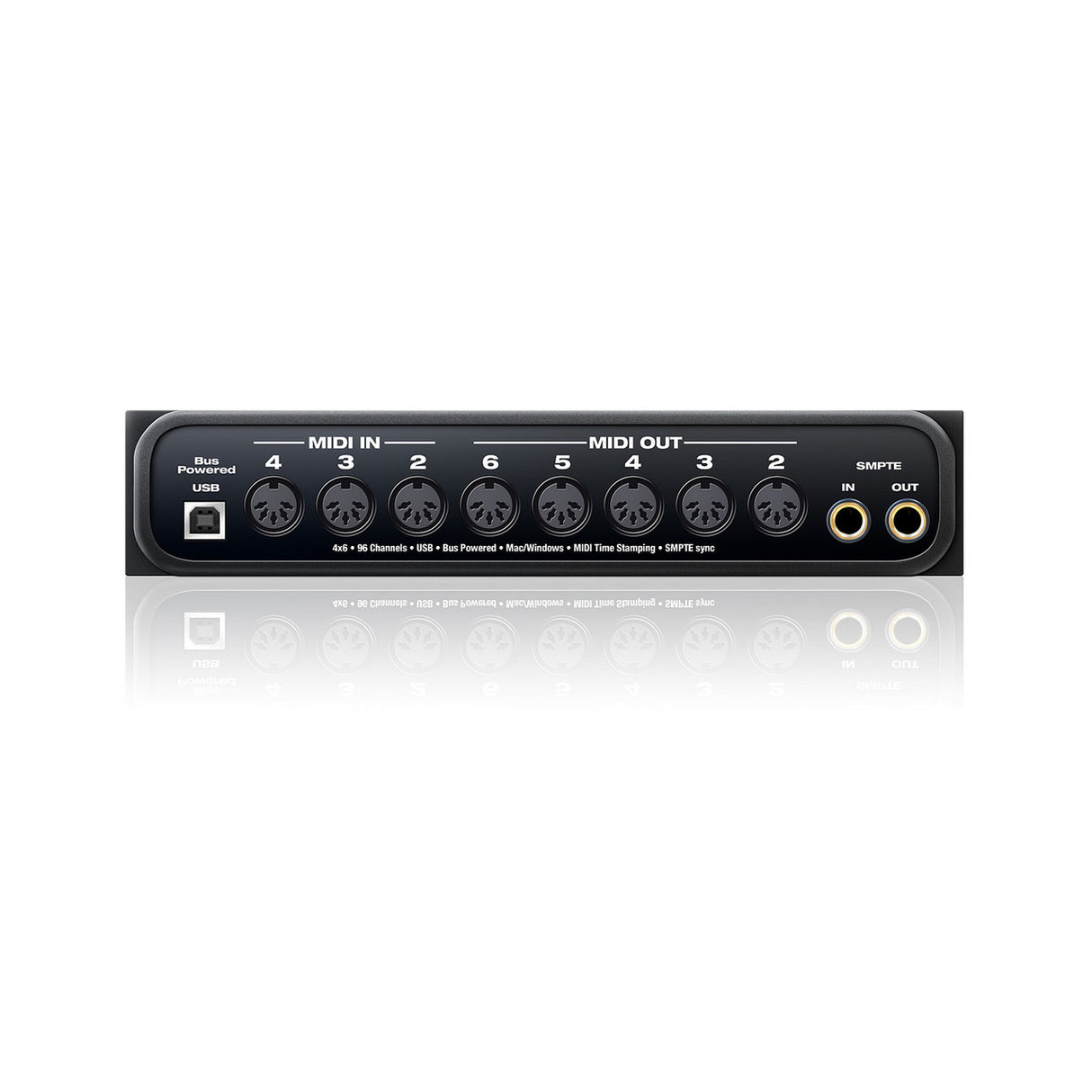 MOTU Micro Express 4 In 6 Out MIDI Interface with SMPTE Sync