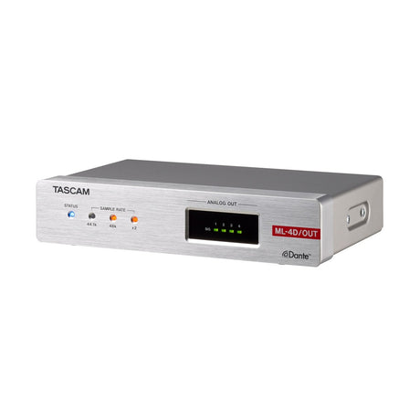 Tascam ML-4D/OUT-X 4-Channel Line Output Dante Converter with Built-in DSP Mixer