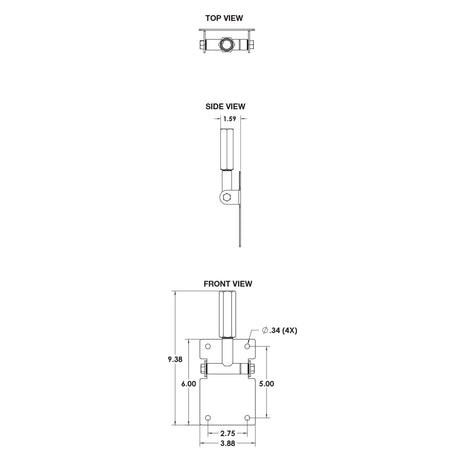 Adaptive Technologies MM-018 60LB Indoor Ceiling Speaker Mount Single Unit