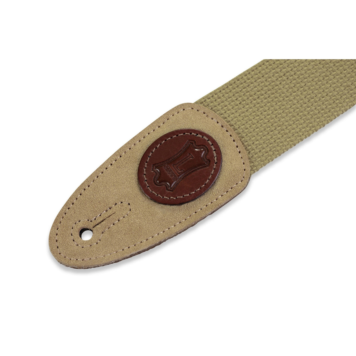 Levy’s Signature Cotton Guitar Strap Tan - accessories
