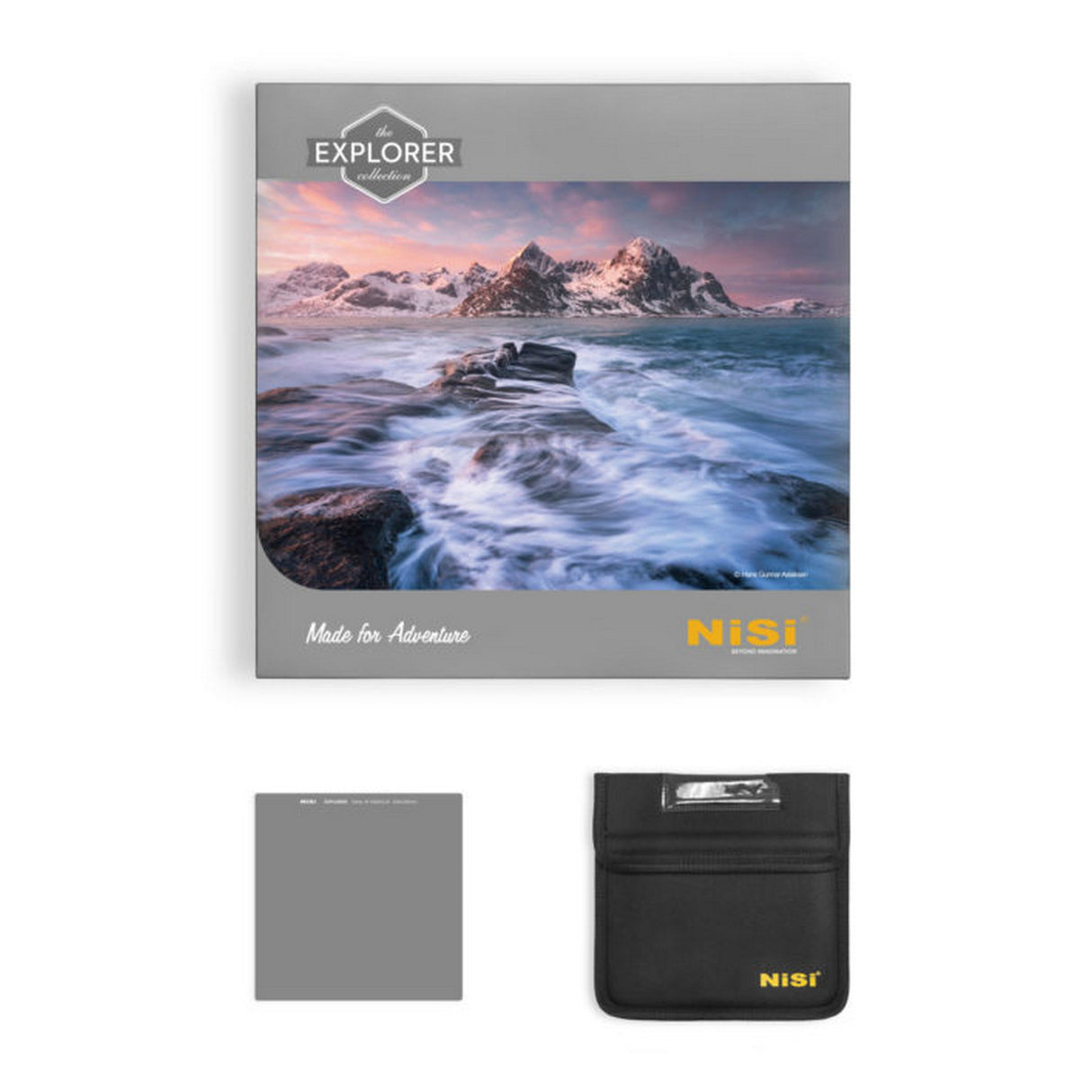 NiSi Explorer Collection 150x150mm Nano IR Neutral Density Filter ND64 1.8 6 Stop