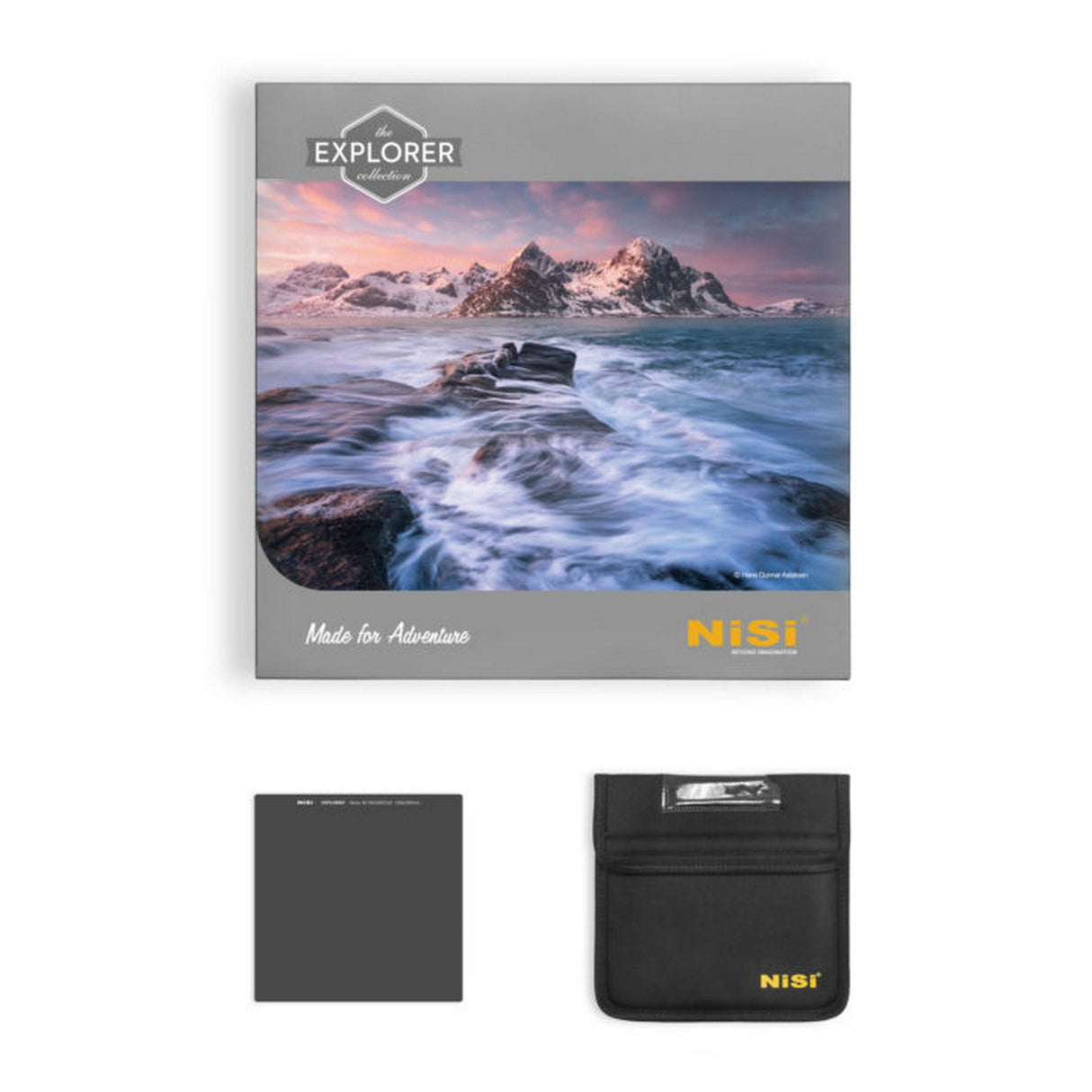 NiSi Explorer Collection 150x150mm Nano IR Neutral Density Filter ND1000 3.0 10 Stop