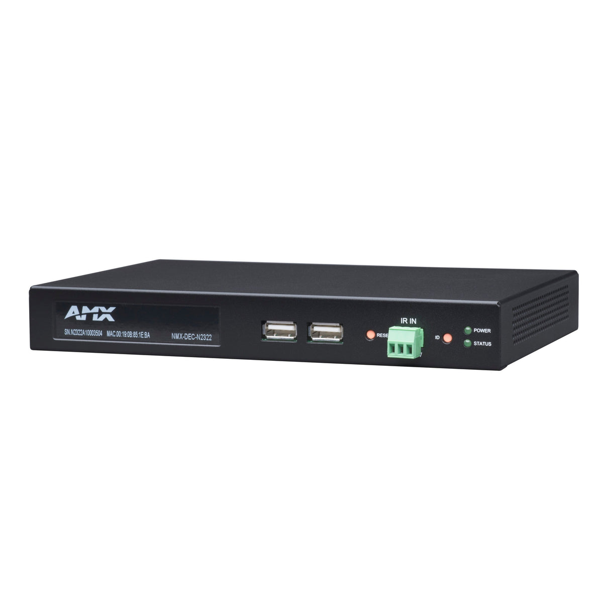 AMX NMX-DEC-N2322 N2300 Series 4K UHD Video over IP Stand Alone Decoder with KVM