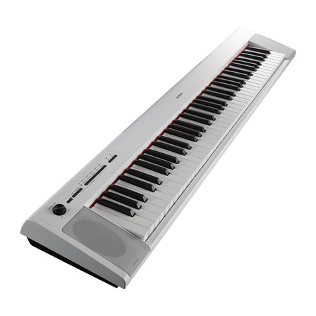 Yamaha NP32WH | 76 Key Mid Level Piaggero Portable Digital Piano White