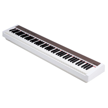 Nux NPK-10 88-Key Portable Digital Piano with Dual-Mode Bluetooth, White