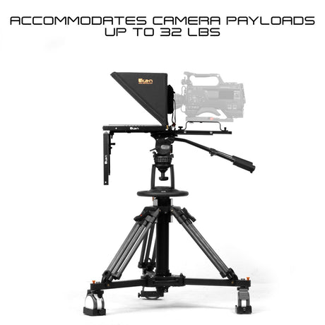 Ikan PT4900S-TMW-PEDESTAL 19-Inch Widescreen SDI Teleprompter with Pedestal and Dolly Turkey